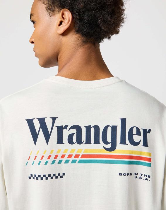 Produktbild Wrangler Langarmshirt Longsleeves Graphic Tee (L)