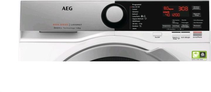 Produktbild AEG Serie 8000 Ökomix FrontladerWaschmaschine 8 kgA ITModell (8 kg, Links)