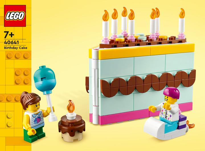Actual product image LEGO Birthday Cake (40641, LEGO Classic, LEGO Rare Sets)