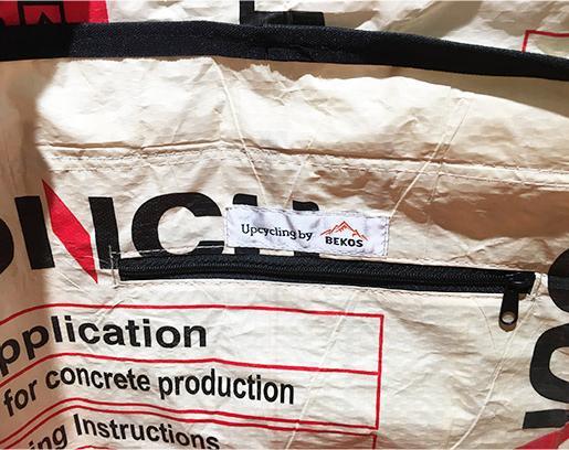Image du produit Bekos Upcycling - Sac à bandoulière XL en sacs de ciment recyclés Mountain