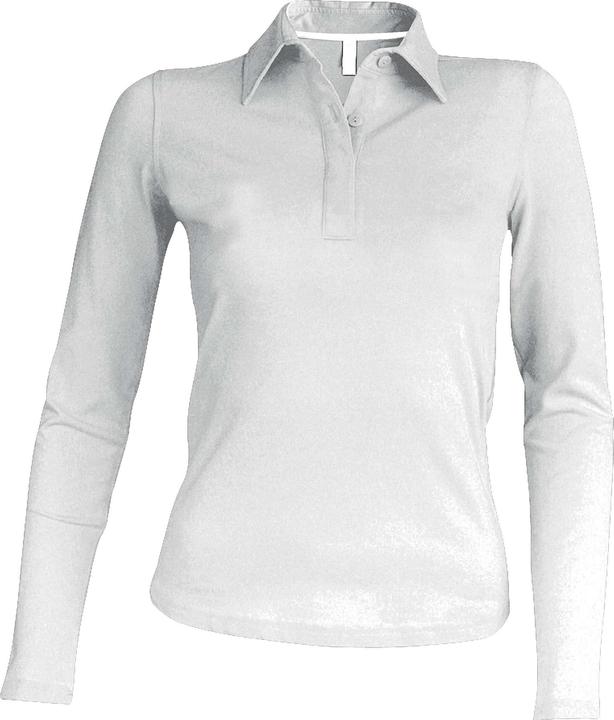 Produktbild Kariban damen-poloshirt mit kurzen ärmeln blanc (XXL)