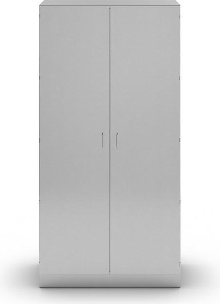 Produktbild kaiserkraft Reinraum-Hochschrank aus Edelstahl (100 x 58.5 x 200 cm)