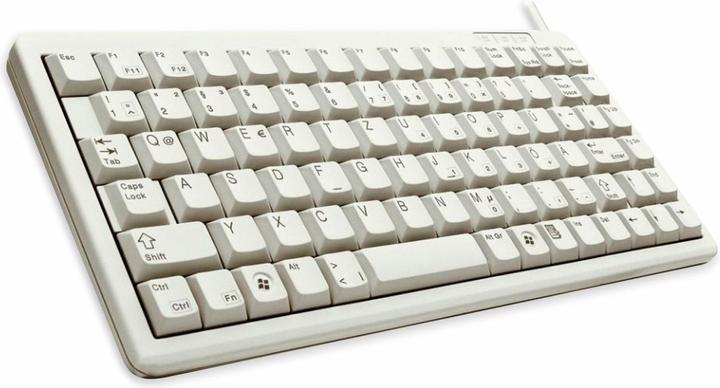 Actual product image CHERRY Keyboard grey Compact Layout DE (DE, Cable)