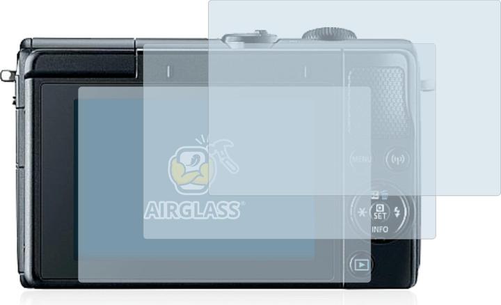 Produktbild BROTECT AirGlass Panzerglasfolie (Displayschutz, EOS M100)