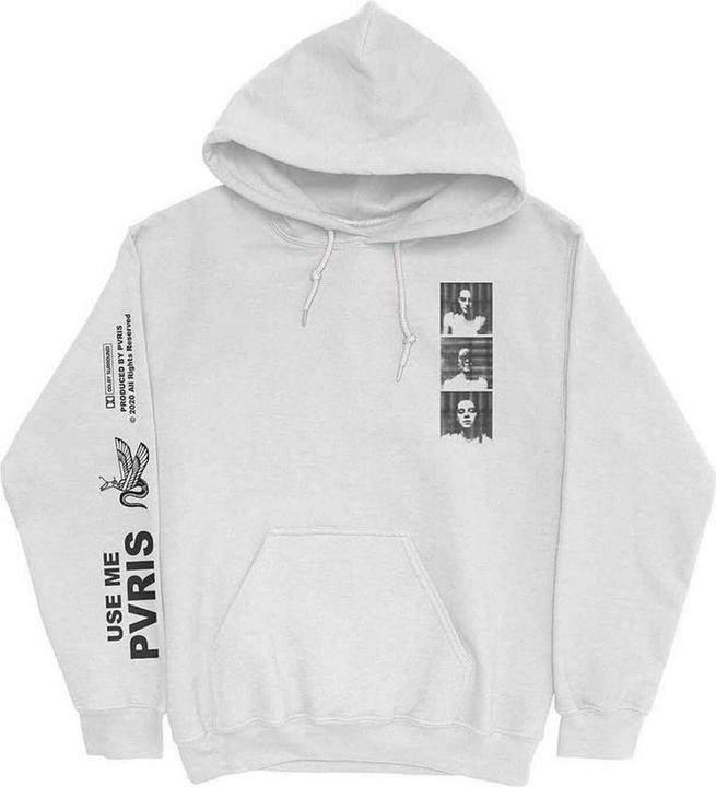 Produktbild Pvris Unisex Adult Use Me Copyright Back Print Pullover Hoodie (S)