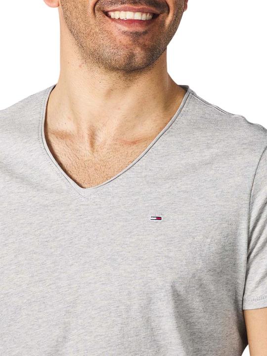Produktbild Tommy Hilfiger Slim Jaspe V Neck light grey (XXL)
