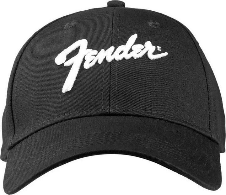Actual product image Fender Unisex Adult Logo Baseball Cap (One size)