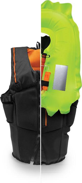 Produktbild Secumar Aufblasbare Hybrid-Prallschutzweste Furi o (L, 60 - 100 kg)