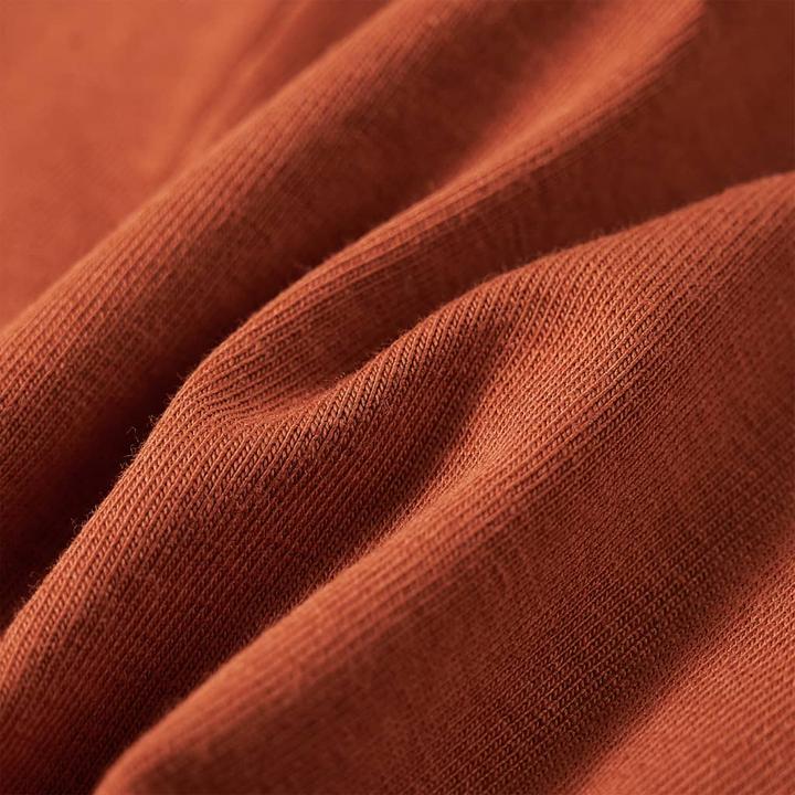 Produktbild VidaXL Kinder-Langarmshirt Cognac 104,Material: 95 % Baumwolle. 5 (104)