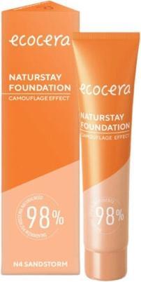Actual product image Ecocera Naturstay Foundation Natural Foundation N4 30Ml