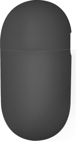 Actual product image Uniq case Lino AirPods 4 Silicone ash grey