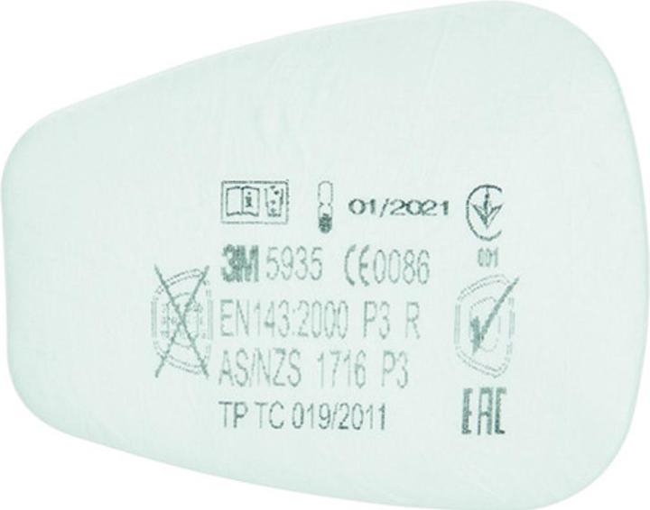 3M Partikelfilter (Atemschutzmaske Ersatzfilter)
