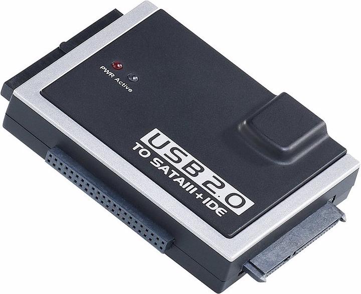 Produktbild Xystec Universal-Festplatten-Adapter IDE/SATA auf USB 2.0, für HDDs & SSDs