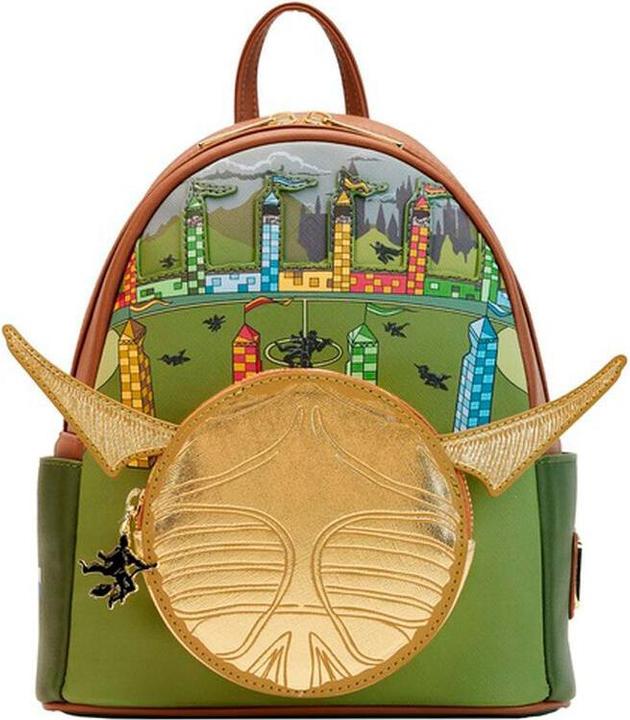 Produktbild Loungefly Harry Potter Golden Snitch Rucksack 26cm