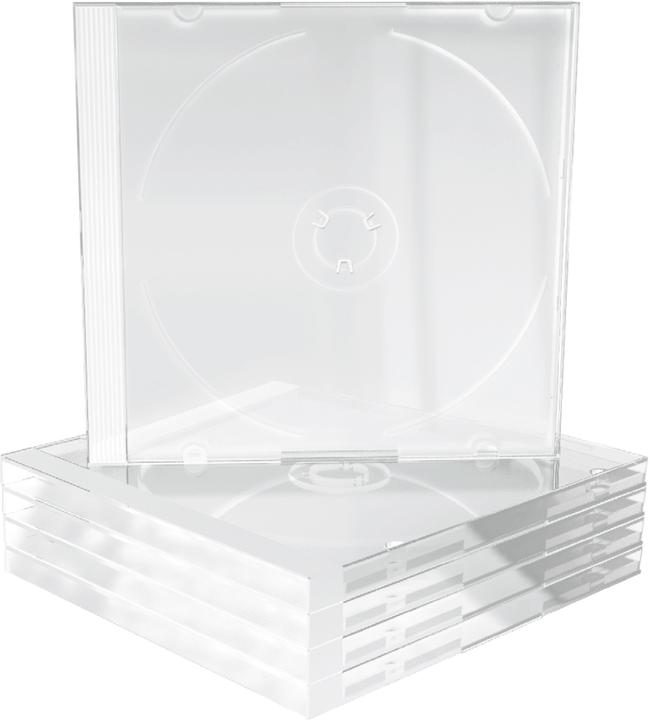 Image du produit MediaRange Pochette vide CD pour 1 disque Tray transparent