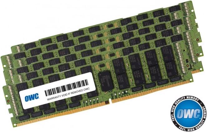 Actual product image OWC 768GB (6 x 128GB) PC23400 2933MHz DDR4 LRDIMM for Mac Pro 2019 models (6 x 128GB, 2933 MHz, DDR4-RAM, LR-DIMM)