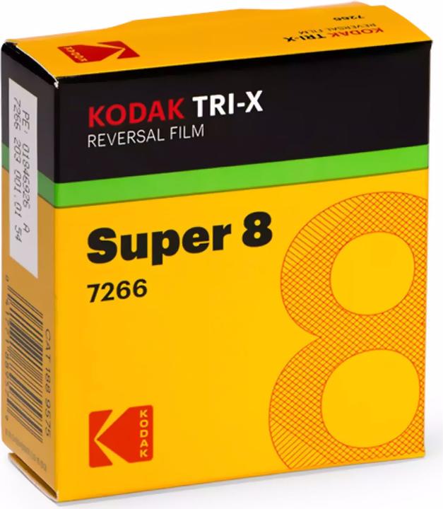Actual product image Kodak S8 Tri-X 200D / 160T