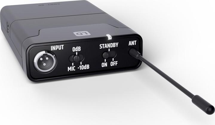 Produktbild LD Systems ANNY® 8 BPH B5 G - Tragbarer Bluetooth® PA-Lautsprecher mit Akku, Mixer und 1x Headset-Mikrofon (ink (Aktiv)