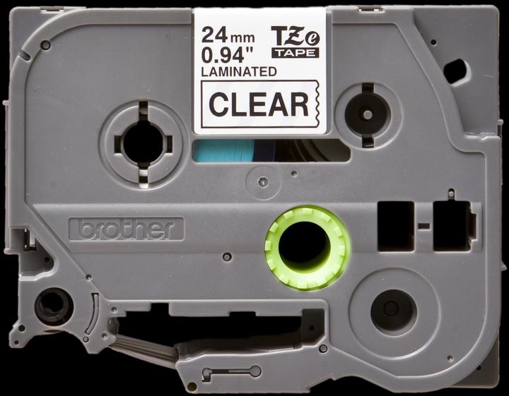 Actual product image Brother Tze-151 (2.40 cm, Transparent)