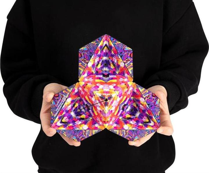 Image du produit Shashibo Cube Confetti - par l'artiste Laurence Gartel (Multilingue)