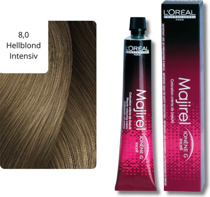 Image du produit L'Oréal Professionnel Majirel (8,0 blonde pâle intense intense)