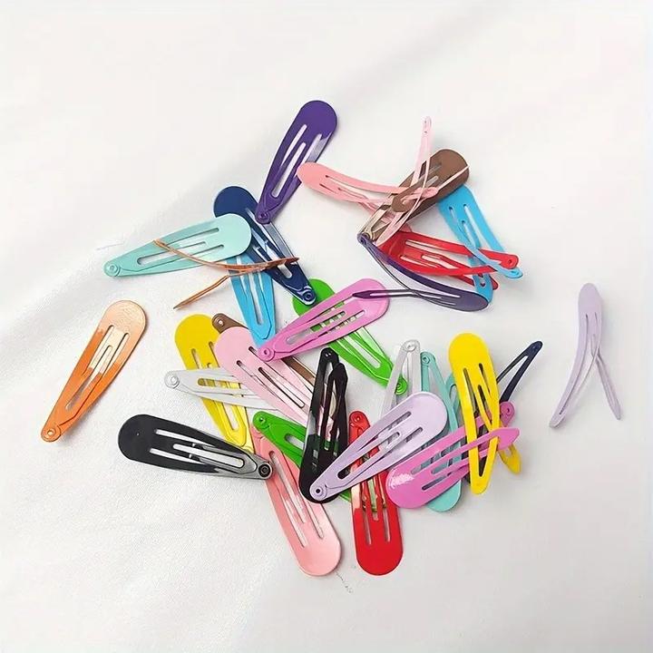 Image du produit ASMI 20 pièces de pinces à cheveux multicolores (20 pcs)