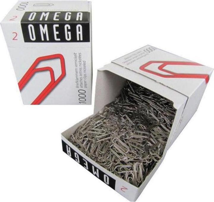 Produktbild Omega Büroklammern (1000 x)