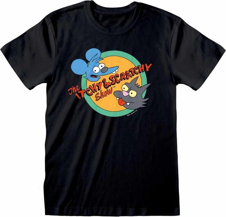 The Simpsons Itchy And Scratchy Show TShirt (S)