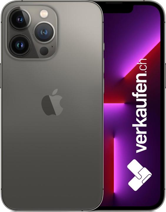 Image du produit verkaufen.ch iPhone 13 Pro (256 Go, Graphite, 6.10", 12 Mpx, SIM + eSIM, A / Comme neuf)