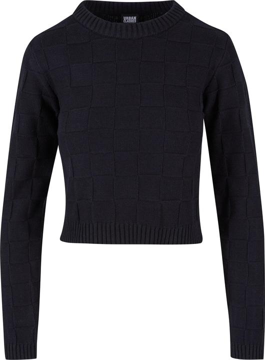 Urban Classics Ladies Check Knit Sweater - 126785