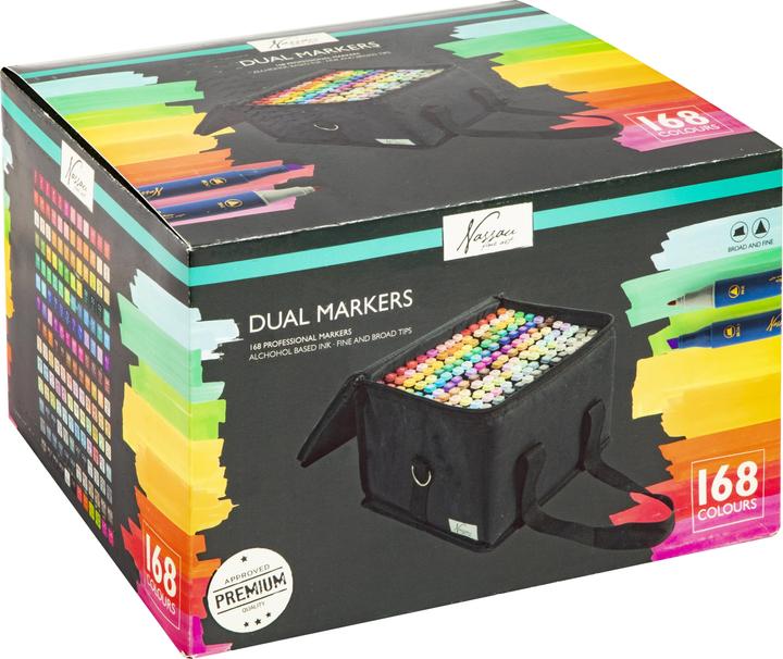 Produktbild Nassau Dual Tip (Mehrfarbig, 168 x)