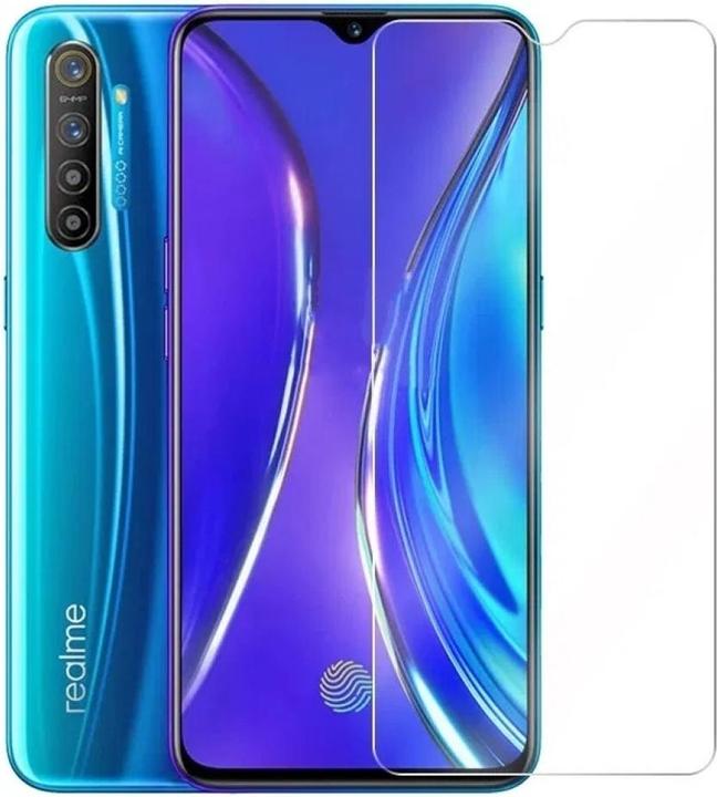 Actual product image Screenguard Realme X2 Armored Glass Protective Film Case Friendly Design (1 Piece, Realme X2)