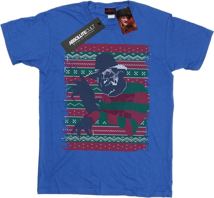 Produktbild Absolute Cult Christmas Fair Isle TShirt (XXL)