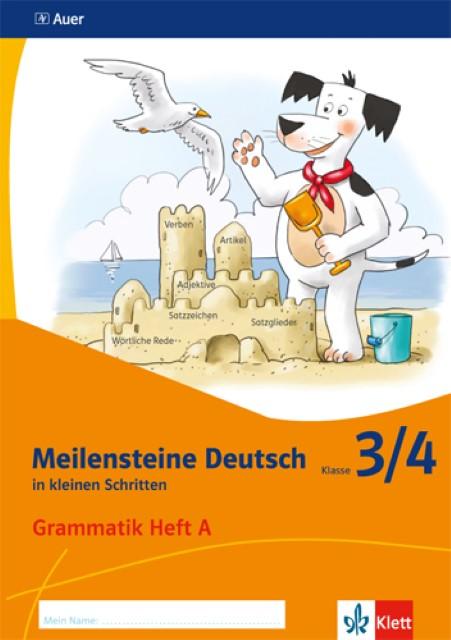 Image du produit Meilensteine. Deutsch Grammatik Heft A Klasse 3/4 Ausgabe ab 2017 (Allemand, Martina, Fèves, Nicole/Zerr, 2017)