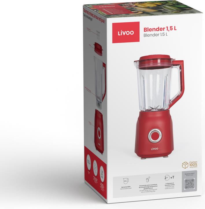 Immagine prodotto Livoo Frullatore 1,5 L (600 W)