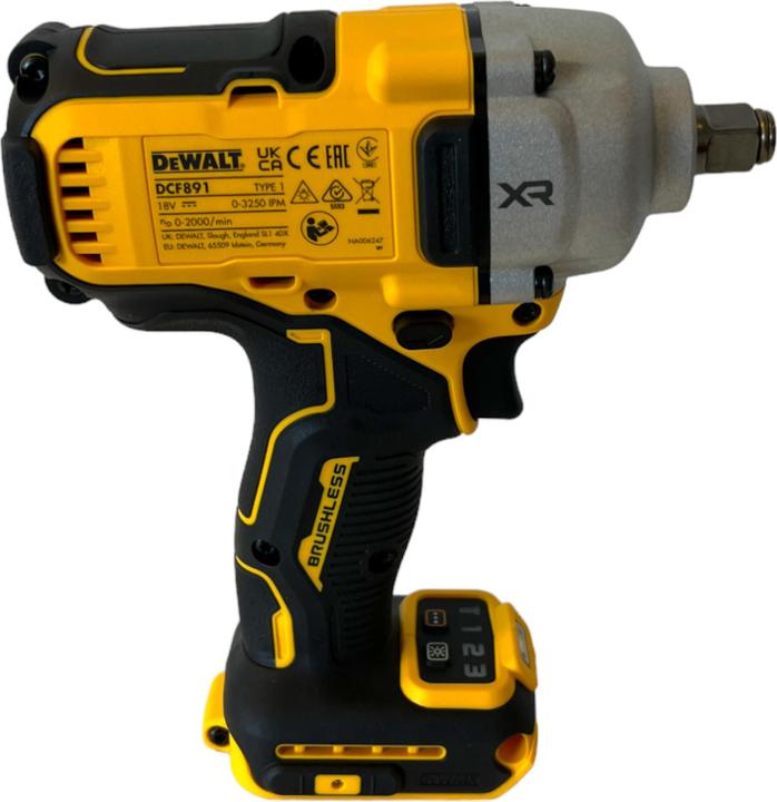 Actual product image DeWalt DCF891N-XJ (Rechargeable battery operated)