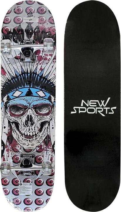Actual product image New Sports Skateboard Skeleton length 78.7 cm, ABEC 7 (30.98")