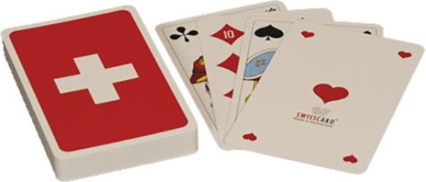 Swisscard Swiss Cross Jass Cards (German, English, Italian, French)