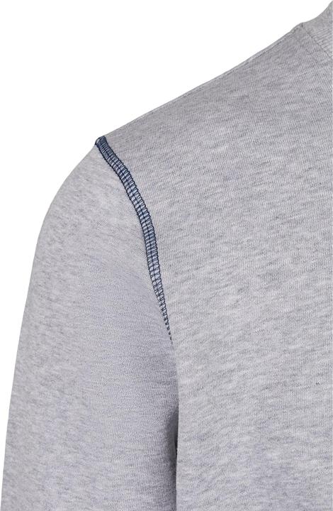 Actual product image Urban Classics Organic Contrast Flatlock Stitched Crew - 12226 (S)