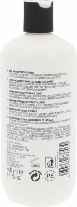 Actual product image Alyssa Ashley White Musk Hand & Body Moisturiser (Body lotion, 500 ml)