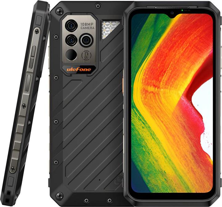 Image du produit Ulefone Power Armor 18T Ultra (512 Go, Noir, 6.57", Double SIM, 108 Mpx, 5G)