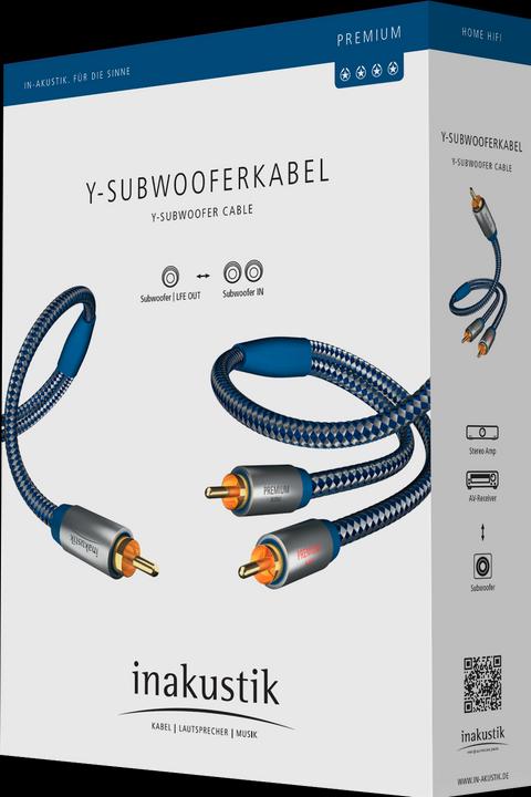 Immagine prodotto Inakustik Cavo audio Sub (5 m, Cinch)