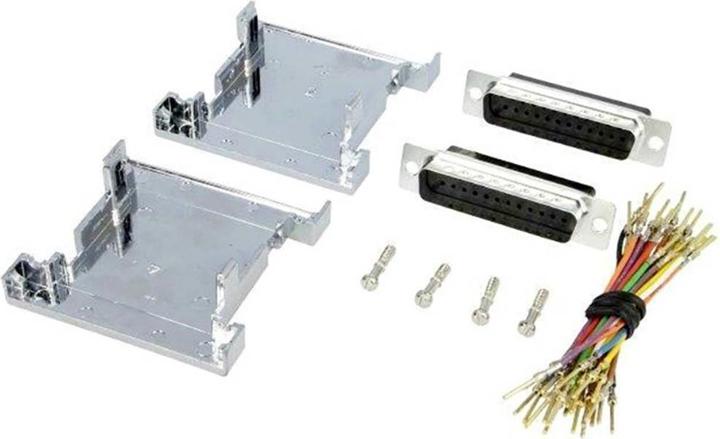 Image du produit Encitech GA-1515-MM-M-K Adaptateur D-SUB mâle 15 broches - D-SUB mâle 15 broches