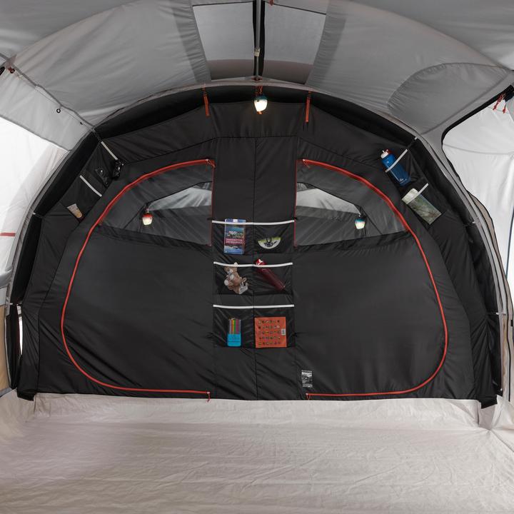 Produktbild Quechua Airsecond 6.3 Fresh And Black (Aufblasbares Zelt, 25.50 kg, 6 Personen)