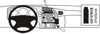 Brodit 852593 Supporto auto Saab 9-5