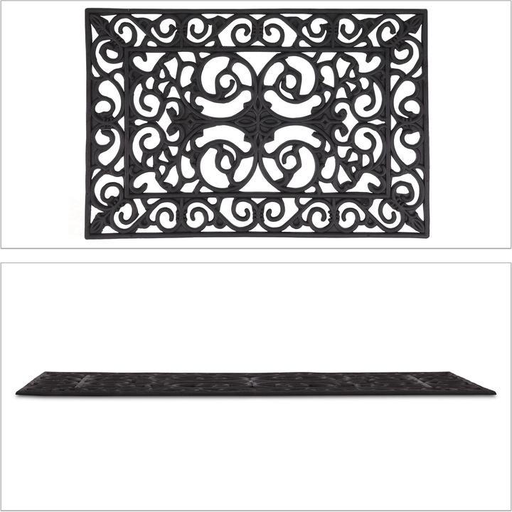 Image du produit Relaxdays Paillasson caoutchouc (60 x 40 x 0,5 cm)