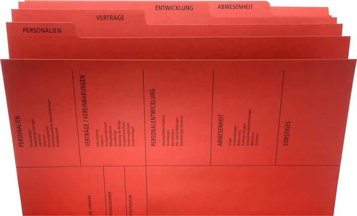 Actual product image Pagna Personnel file (A4, 1 x)