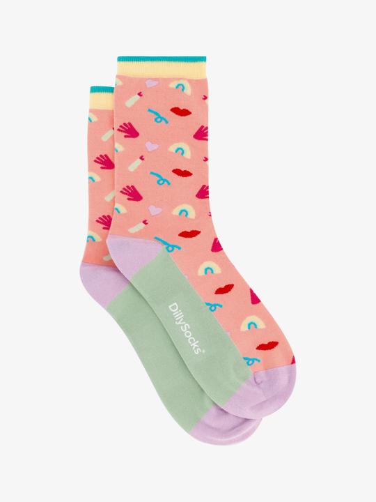DillySocks Rainbow Pantomime