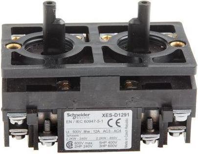 Actual product image Schneider Electric Limit switch Auxiliary switch block XESD1291