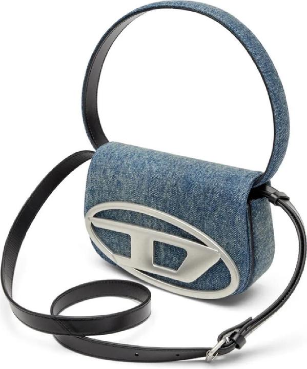 Produktbild Diesel 1dr shoulder bag in denim color blue jeans